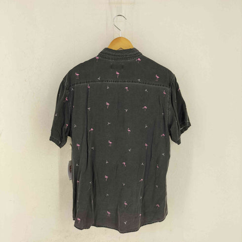 ARTICLE/ONE フラミンゴ柄 シャツ メンズ import:XL