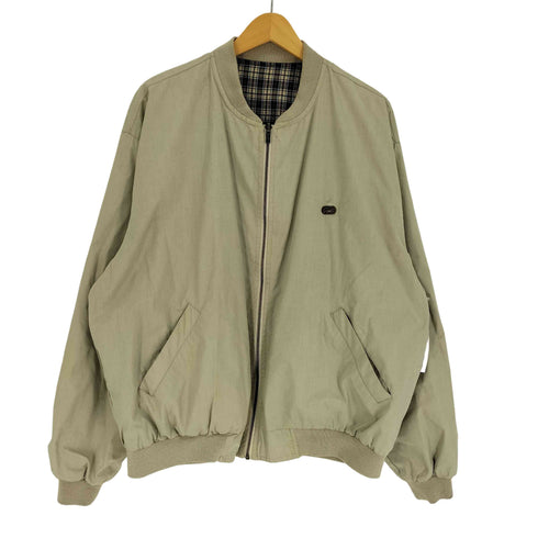 ラコステスポーツ LACOSTE SPORT 90S 裏地チェック スイングトップ ブルゾン ジャケット メンズ DE:54