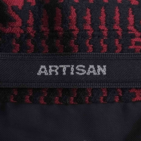 アルチザン ARTISAN 背抜き ウール混 千鳥格子 チェスターコート レディース 9