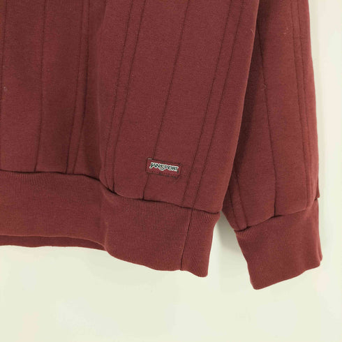 ジャンスポーツ JanSport 90S USA製 カレッジロゴ プリント スウェット トレーナー メンズ import:XL