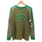 ディーゼル DIESEL 00s Y2K 5DSL ラグラン マルチカラー L/S カットソー メンズ import:S