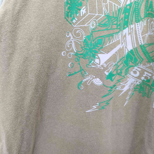 ディーゼル DIESEL 00s Y2K 5DSL ラグラン マルチカラー L/S カットソー メンズ import:S