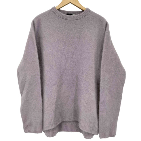エイトン ATON FUR CASHMERE CREWNECK PULLOVER レディース US:4