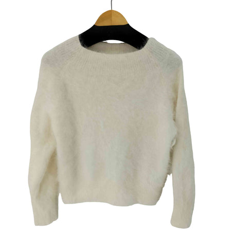 ユナイテッドアローズグリーンレーベルリラクシング UNITED ARROWS green label relaxing へアリー ラグラン プルオーバー ニット レディース