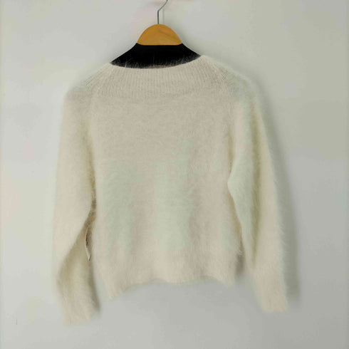 ユナイテッドアローズグリーンレーベルリラクシング UNITED ARROWS green label relaxing へアリー ラグラン プルオーバー ニット レディース