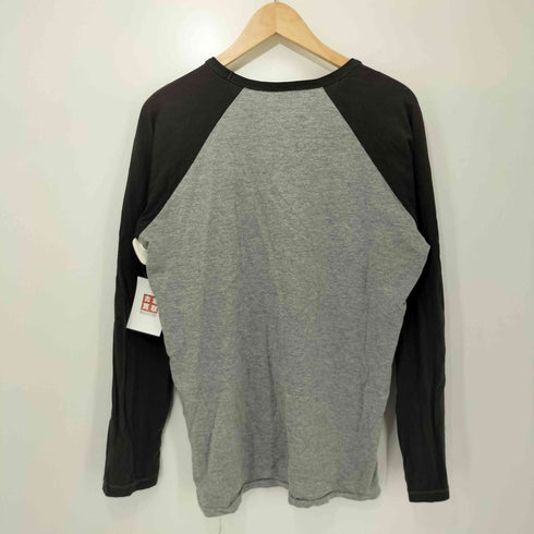 リプレイ REPLAY BLUE JEANS 00s Y2K イーグル 鷹 ラグラン カットソー メンズ