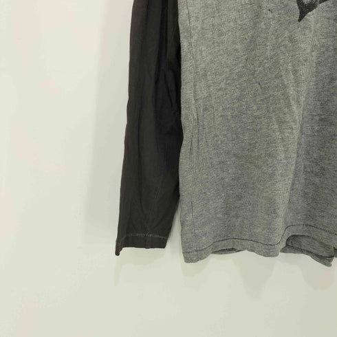 リプレイ REPLAY BLUE JEANS 00s Y2K イーグル 鷹 ラグラン カットソー メンズ