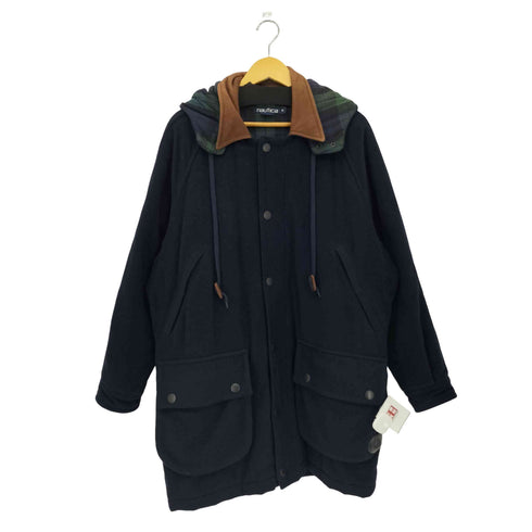 ノーティカ NAUTICA 90s メルトンダッフルコート メンズ JPN:M
