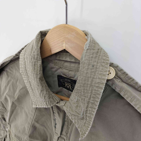 ダブルアールエルラルフローレン RRL RALPH LAUREN 00S archives Utility Field Jacket ユーティリティ フィールド ミリタリー ジャケット ハンティング ジャケット ボロ メンズ import:M