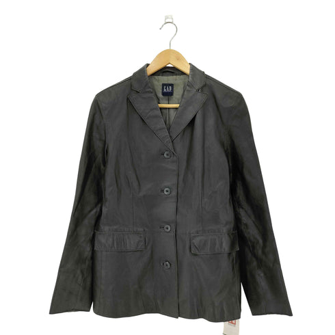 ギャップ Gap 00s OLD GENUINE LEATHER カウレザーテーラードジャケット メンズ JPN:S
