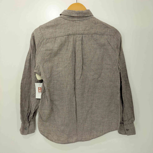 アーペーセー A.P.C. フランス製 コットンウール レギュラーカラー チェックシャツ レディース import:M