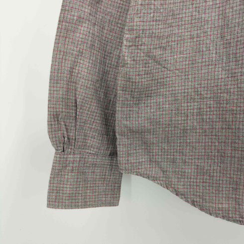 アーペーセー A.P.C. フランス製 コットンウール レギュラーカラー チェックシャツ レディース import:M