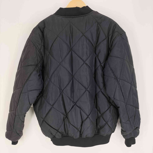 サウスポール SOUTHPOLE 90S リバーシブル キルト ボンバージャケット 中綿 メンズ import:L