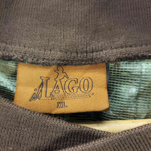 LAGO 迷彩 ウッドランド カモ L/S ギリー カットソー ロンT メンズ import:XL