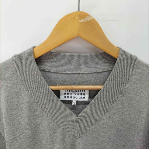 メゾンマルジェラ Maison Margiela イタリア製 Vネックニット 4番 レディース JPN:S