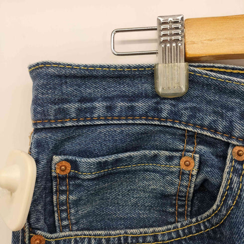 リーバイス Levis 505 イエローステッチ ジップフライ ストレート デニム パンツ メンズ W34 L29