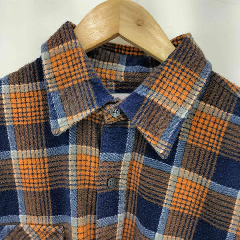 ANTHONYS 60~70s チェック柄 L/S ネルシャツ メンズ JPN:L