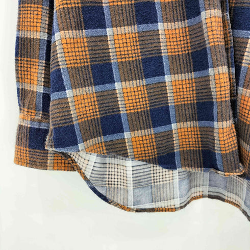 ANTHONYS 60~70s チェック柄 L/S ネルシャツ メンズ JPN:L