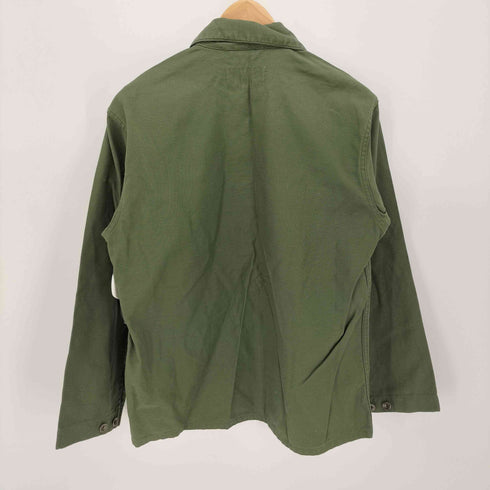 エンジニアードガーメンツ Engineered Garments WORKADAY 旧タグ オリジナル ドーナツボタン 3P ライト カバーオール シャツ ジャケット メンズ JPN:XS