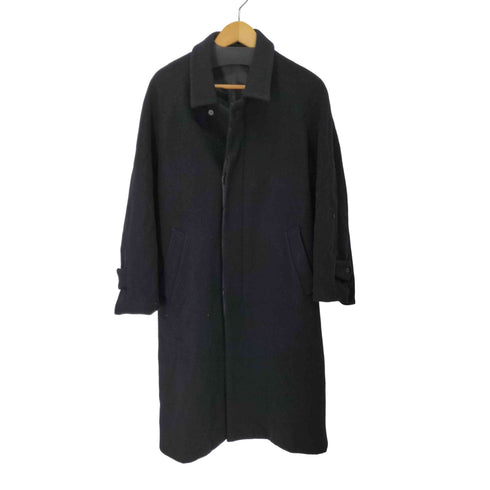 CASHMERE&WOOL カシミヤ混 ステンカラーコート メンズ L