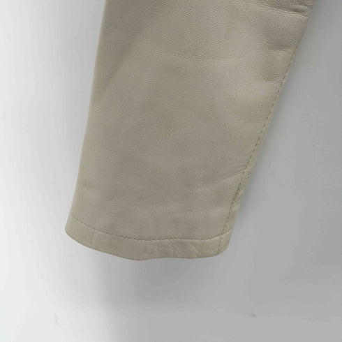 ユナイテッドアローズグリーンレーベルリラクシング UNITED ARROWS green label relaxing シングルレザーライダースジャケット レディース JPN:38