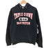 00S JERZEES SUPER SWEATS ボディ 3段 カプセル カレッジプリント プルオーバー パーカー メンズ import:S