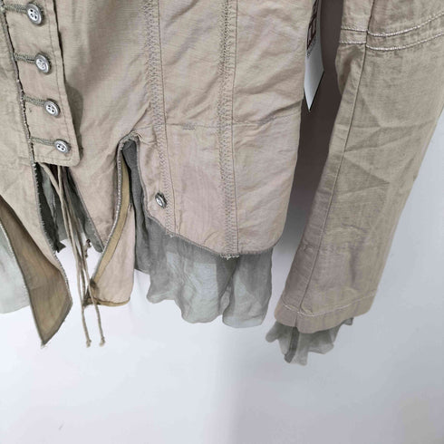 マリテフランソワジルボー MARITHE FRANCOIS GIRBAUD シアードッキング ジャケット レディース import:L