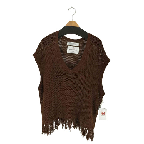 ダイリク DAIRIKU Pullover Fringe Net Knit Vest メンズ FREE