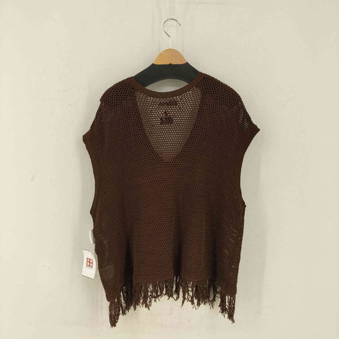 ダイリク DAIRIKU Pullover Fringe Net Knit Vest メンズ FREE