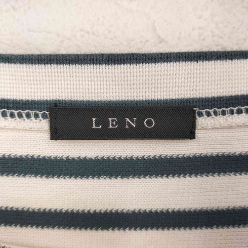 レノ LENO ボーダーバスクシャツ メンズ JPN:3