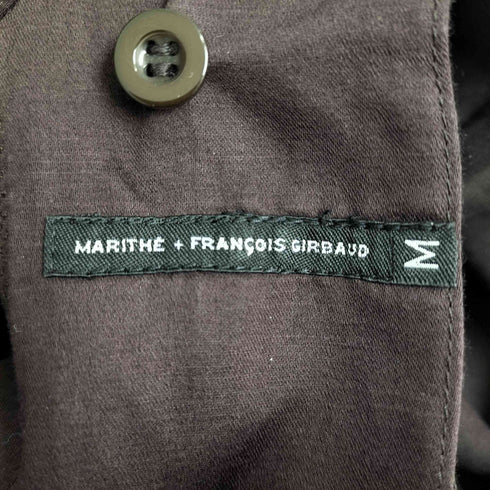 マリテフランソワジルボー MARITHE FRANCOIS GIRBAUD バンドカラー シャツワンピース レディース import:M