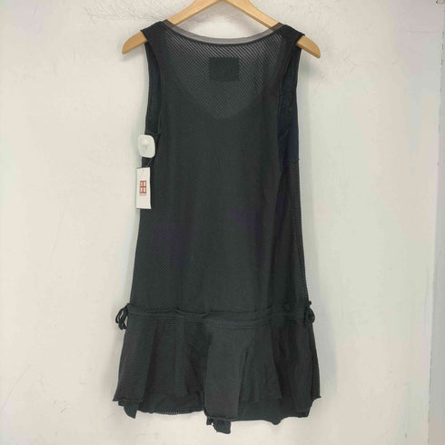 マリテフランソワジルボー MARITHE FRANCOIS GIRBAUD シアー ノースリーブワンピース レディース import:M