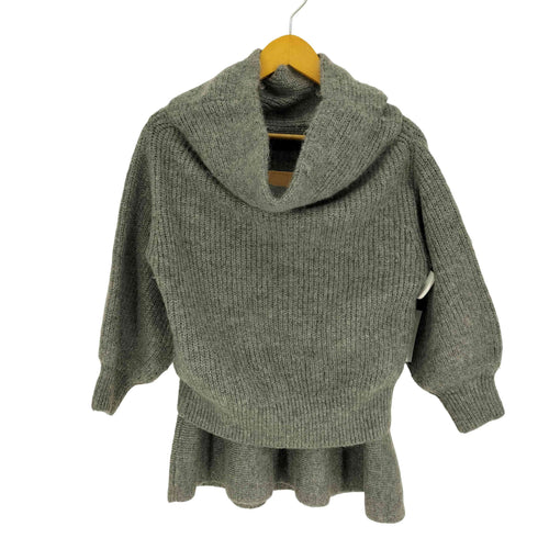 リリーブラウン Lily Brown 23AW オフショル ニット スカート セット レディース ONE SIZE