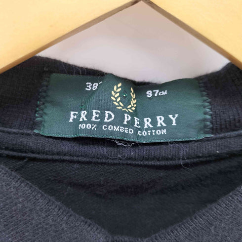 フレッドペリー FRED PERRY 緑タグ 刺繍ロゴ ポロシャツ メンズ 38