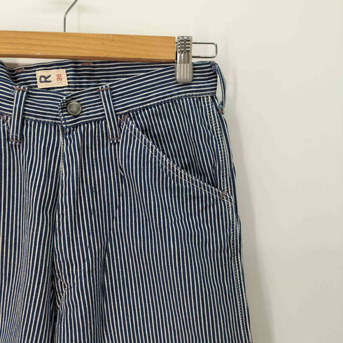 フォーティーファイブアール 45R ヒッコリーワークパンツ メンズ US:30-31