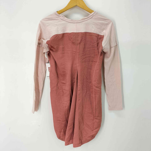 マリテフランソワジルボー MARITHE FRANCOIS GIRBAUD カットソー 異素材 アシンメトリー レディース import:M