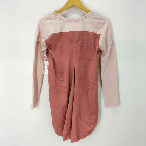 マリテフランソワジルボー MARITHE FRANCOIS GIRBAUD カットソー 異素材 アシンメトリー レディース import:M