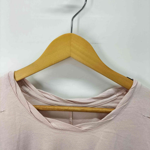 マリテフランソワジルボー MARITHE FRANCOIS GIRBAUD カットソー 異素材 アシンメトリー レディース import:M