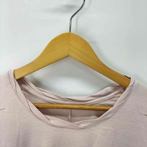 マリテフランソワジルボー MARITHE FRANCOIS GIRBAUD カットソー 異素材 アシンメトリー レディース import:M