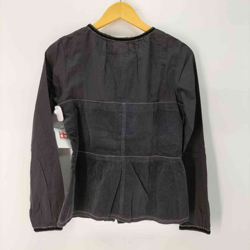 マリテフランソワジルボー MARITHE FRANCOIS GIRBAUD 異素材 ブラウス レディース import:M