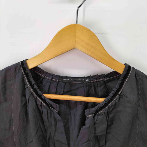 マリテフランソワジルボー MARITHE FRANCOIS GIRBAUD 異素材 ブラウス レディース import:M