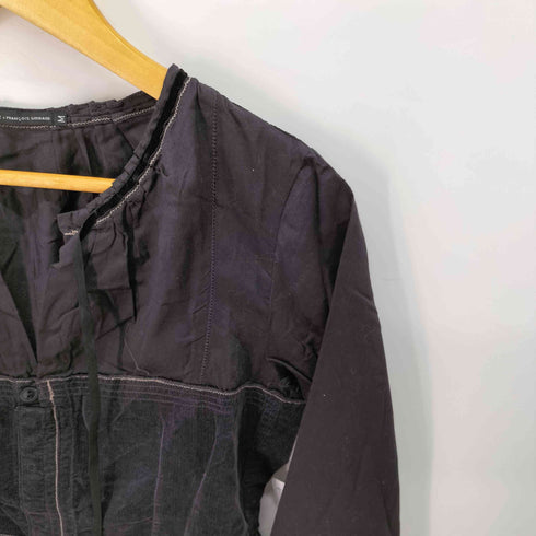 マリテフランソワジルボー MARITHE FRANCOIS GIRBAUD 異素材 ブラウス レディース import:M