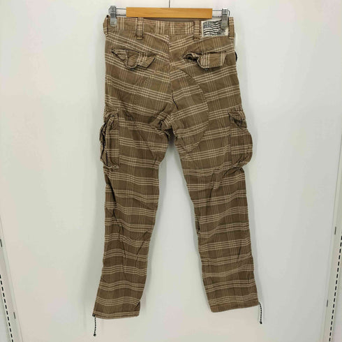 Bootleggers ボンテージ チェック カーゴパンツ メンズ W30L34