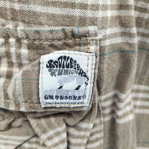 Bootleggers ボンテージ チェック カーゴパンツ メンズ W30L34