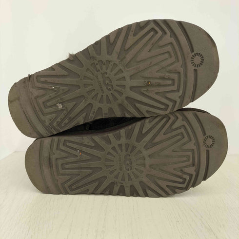 アグ UGG CLASSIC BAILEY BUTTON レザー切替 ベイリーボタン ムートンブーツ レディース JPN:23