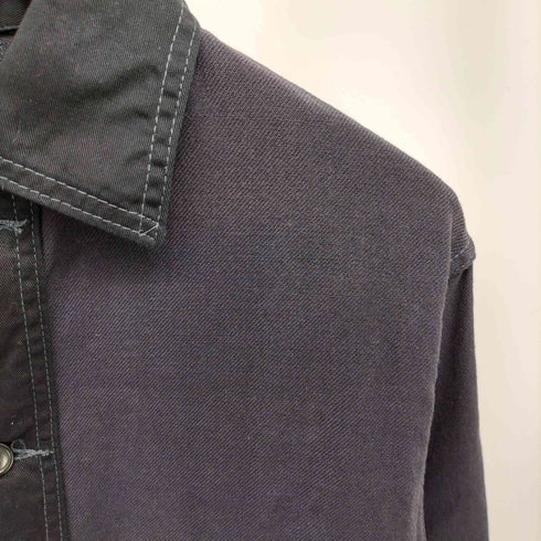 ポストオーバーオールズ POST OVERALLS USA製 切替デザイン ワークシャツ メンズ import:XS