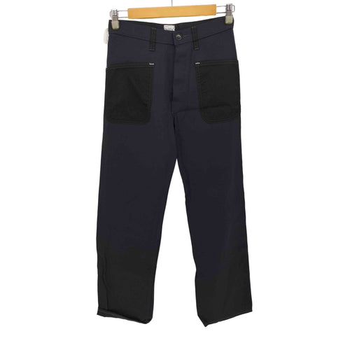 ポストオーバーオールズ POST OVERALLS USA製 ボタンフライ ユーティリティ ワークパンツ メンズ XS