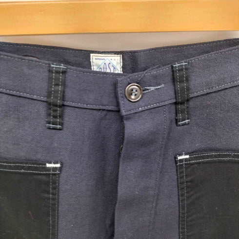 ポストオーバーオールズ POST OVERALLS USA製 ボタンフライ ユーティリティ ワークパンツ メンズ XS