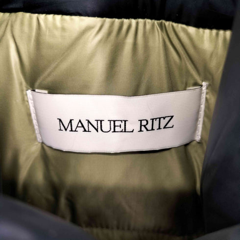 マニュエルリッツ MANUEL RITZ マルチカラーダウンジャケットジャケット レディース 42