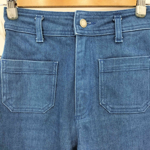 ザラ ZARA ワイドレッグ ハイライズ ジーンズ レディース 32